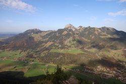 Berg Wendelstein in den bayerischen Alpen